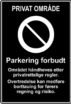parkeringforbudt